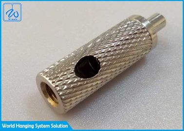2.0mm Gekartelde Oppervlaktekabel Grippper/de Opschortingsuitrusting van de Verlichtingsdraad